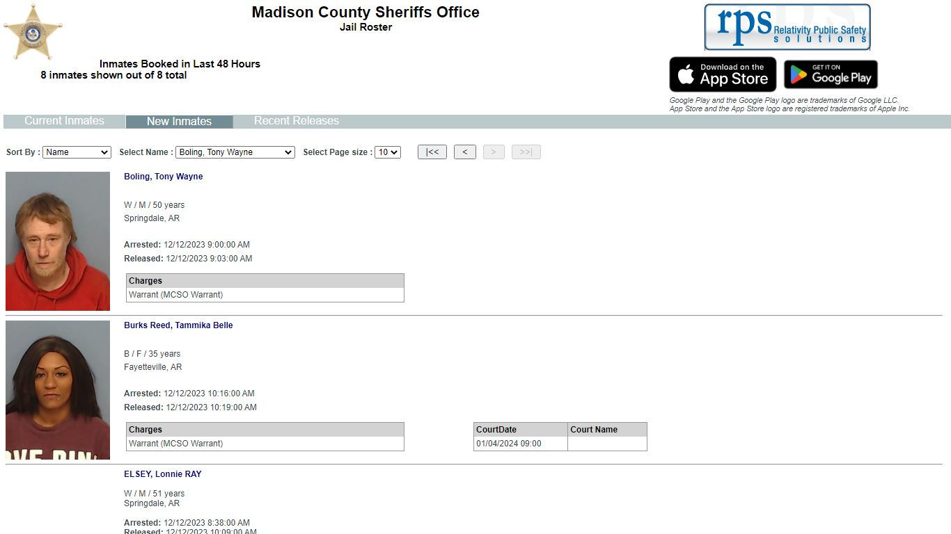 List Inmates - myr2m.com
